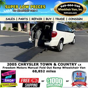 2005 Chrysler Town and Country LX Wheelchair Van - Photo 3 - Laguna Hills, CA 92653