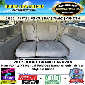 2012 Dodge Grand Caravan Wheelchair Van - Photo 13 - Laguna Hills, CA 92653