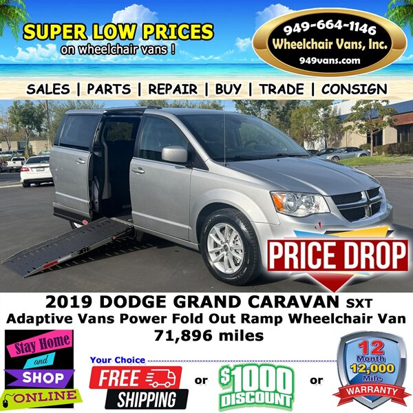 2019 Dodge Grand Caravan Wheelchair Van   - Photo 1 - Laguna Hills, CA 92653