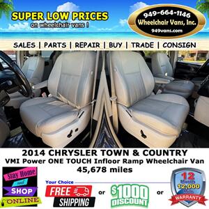 2014 Chrysler Town and Country Touring-L Wheelchair Van - Photo 11 - Laguna Hills, CA 92653