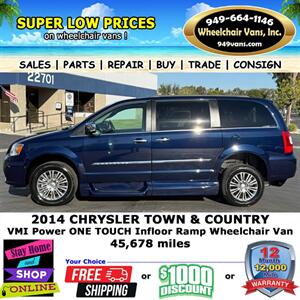 2014 Chrysler Town and Country Touring-L Wheelchair Van - Photo 9 - Laguna Hills, CA 92653