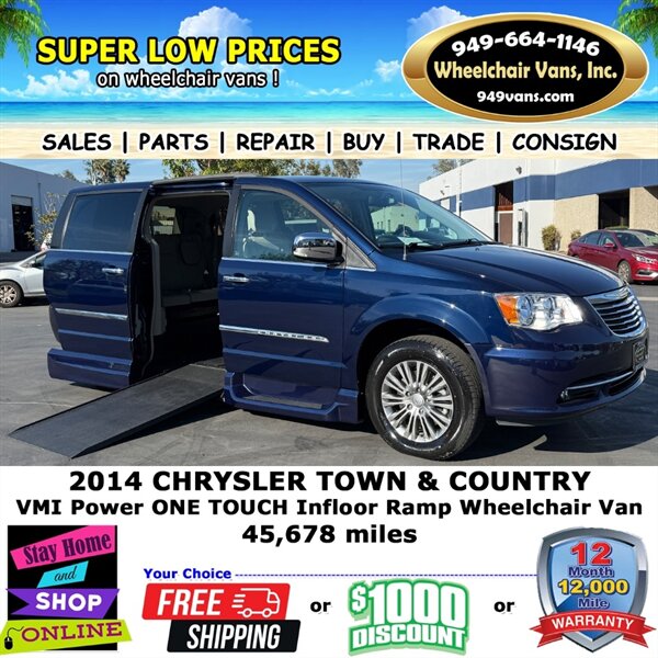 2014 Chrysler Town and Country Touring-L Wheelchair Van   - Photo 1 - Laguna Hills, CA 92653