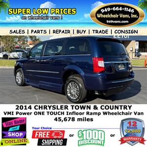2014 Chrysler Town and Country Touring-L Wheelchair Van - Photo 10 - Laguna Hills, CA 92653