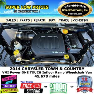 2014 Chrysler Town and Country Touring-L Wheelchair Van - Photo 13 - Laguna Hills, CA 92653