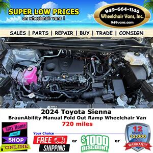 2024 Toyota Sienna LE Wheelchair Van - Photo 16 - Laguna Hills, CA 92653
