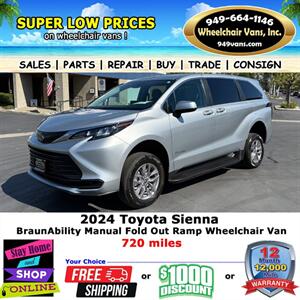 2024 Toyota Sienna LE Wheelchair Van - Photo 12 - Laguna Hills, CA 92653