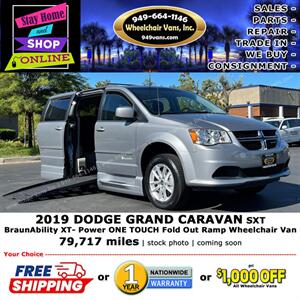 2019 Dodge Grand Caravan SXT Wheelchair Van  