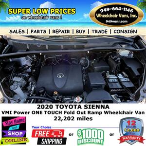 2020 Toyota Sienna Wheelchair Van - Photo 14 - Laguna Hills, CA 92653