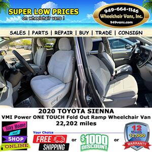 2020 Toyota Sienna Wheelchair Van - Photo 12 - Laguna Hills, CA 92653