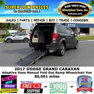 2017 Dodge Grand Caravan SXT Wheelchair Van   - Photo 2 - Laguna Hills, CA 92653
