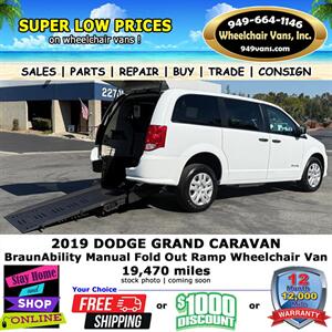 2019 Dodge Grand Caravan Wheelchair Van - Photo 1 - Laguna Hills, CA 92653