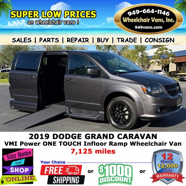 2019 Dodge Grand Caravan Wheelchair Van  