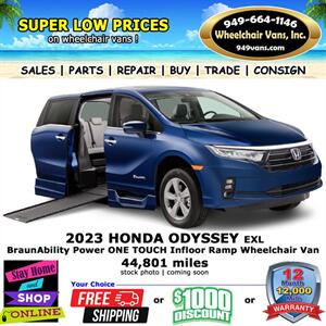 2023 Honda Odyssey EX-L Wheelchair Van - Photo 1 - Laguna Hills, CA 92653