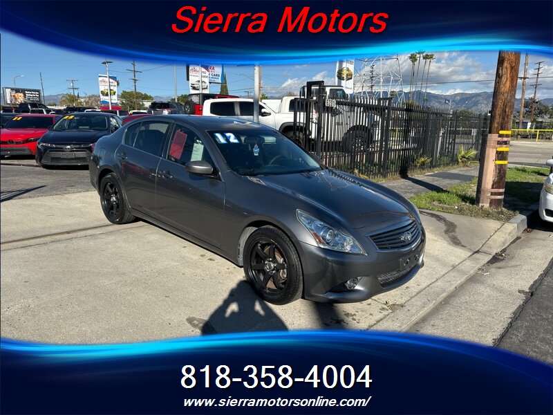 2012 INFINITI G37 Sedan x  