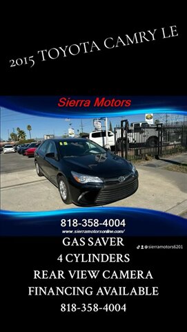 2015 Toyota Camry LE   - Photo 1 - North Hollywood, CA 91606