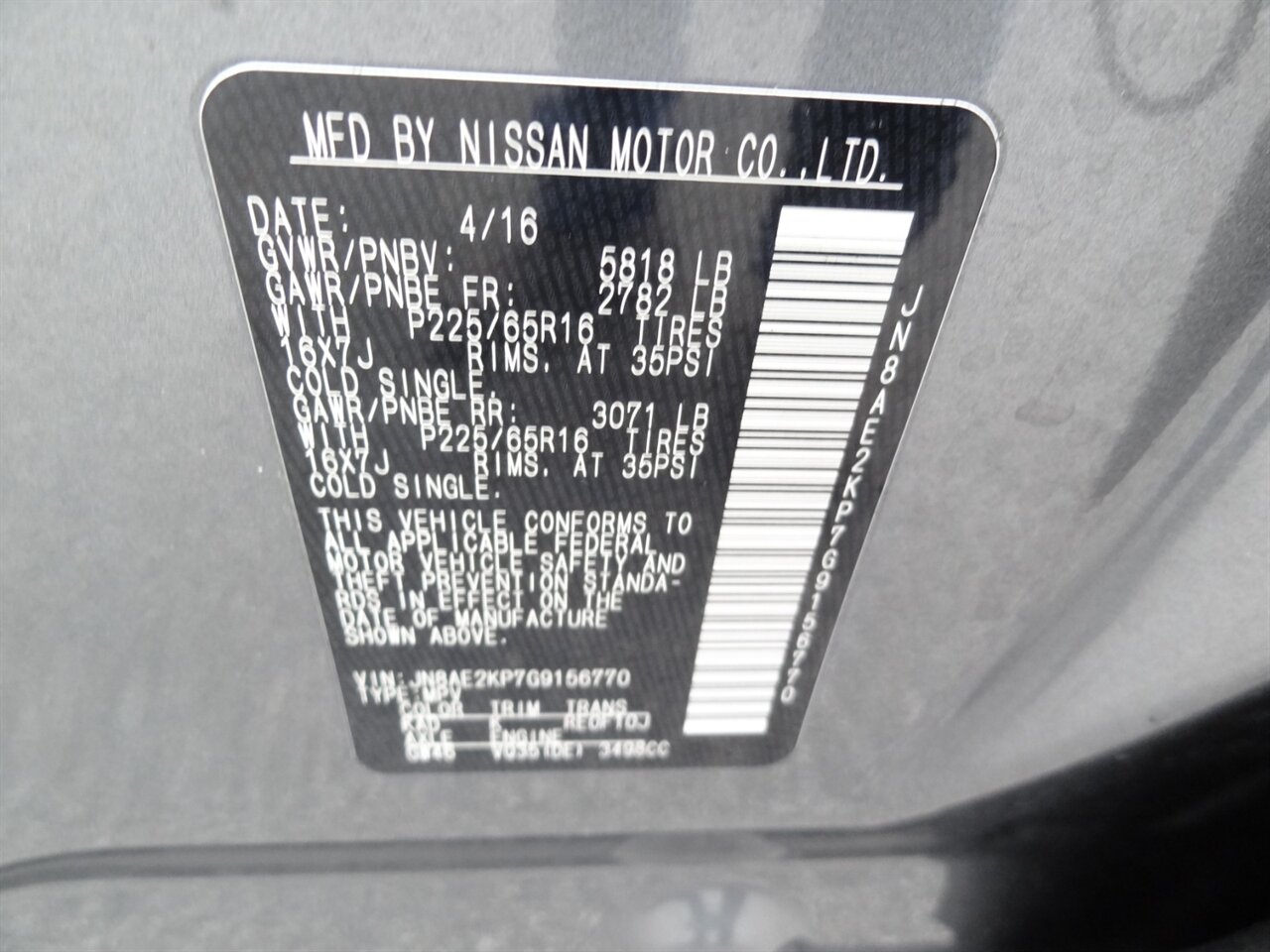 2016 Nissan Quest 3.5 S - Photo 29 - Deland, FL 32720