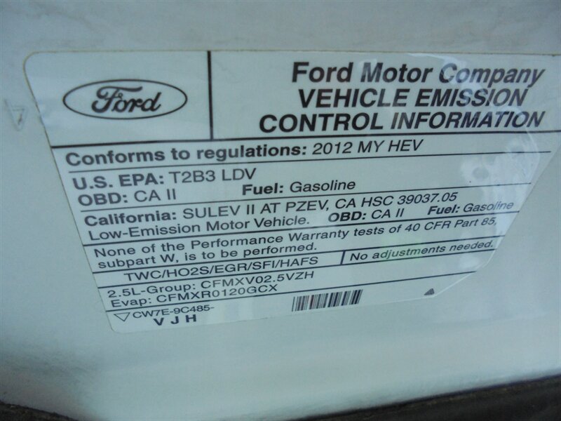 2012 Ford Fusion Hybrid photo