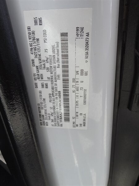 2021 Ford Transit 350 XLT  12 Passenger - Photo 28 - Deland, FL 32720