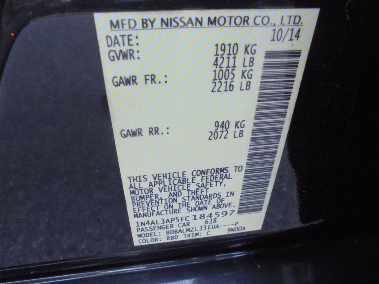 2015 Nissan Altima 2.5 - Photo 25 - Deland, FL 32720