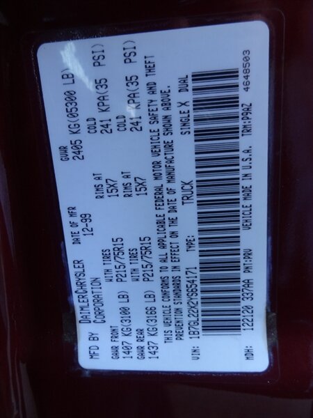 2000 Dodge Dakota SLT - Photo 29 - Deland, FL 32720