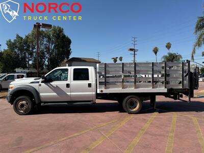 2012 Ford F-550 XL 12' stakebed w liftgate(1600 LB) Crew Cab - Photo 5 - Norco, CA 92860