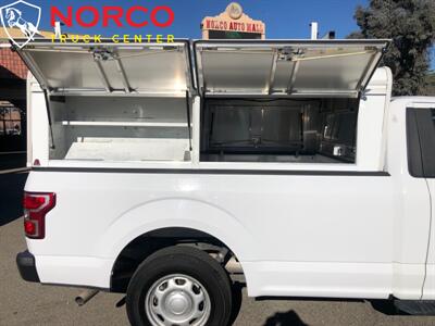 2018 Ford F-150 XL Regular Cab Long Bed w/ Camper Shell  & Ladder Rack - Photo 2 - Norco, CA 92860