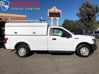 2018 Ford F-150 XL Regular Cab Long Bed w/ Camper Shell  & Ladder Rack - Photo 1 - Norco, CA 92860