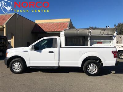 2018 Ford F-150 XL Regular Cab Long Bed w/ Camper Shell  & Ladder Rack - Photo 8 - Norco, CA 92860