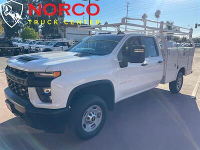 2022 Chevrolet Silverado 2500HD Work Truck Extended Cab 8' Utility w/ Ladder Rack   - Photo 4 - Norco, CA 92860