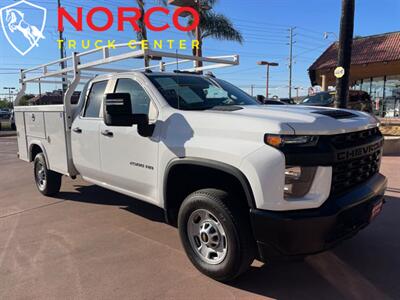2022 Chevrolet Silverado 2500HD Work Truck Extended Cab 8' Utility w/ Ladder Rack   - Photo 2 - Norco, CA 92860