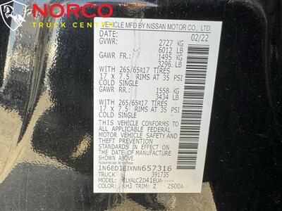 2022 Nissan Frontier SV Crew Cab Short Bed   - Photo 26 - Norco, CA 92860