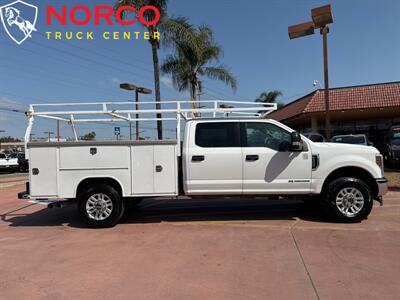 2019 Ford F-350 Super Duty XLT Diesel Crew Cab 8' Utility w/ Ladder Rack 4x4   - Photo 1 - Norco, CA 92860