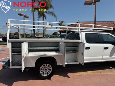 2019 Ford F-350 Super Duty XLT Diesel Crew Cab 8' Utility w/ Ladder Rack 4x4   - Photo 2 - Norco, CA 92860