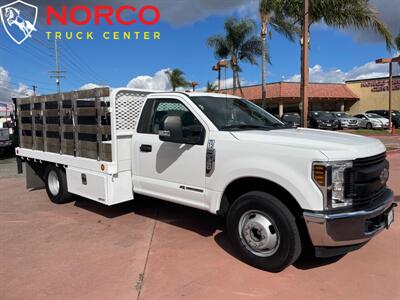 2019 Ford F-350 Super Duty XL Diesel 12' Stake Bed w/ Lift Gate   - Photo 2 - Norco, CA 92860