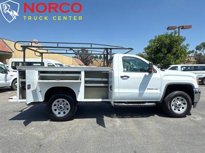 2018 GMC Sierra 3500HD Regular Cab 8' Utility Bed w/ Ladder Rack   - Photo 2 - Norco, CA 92860