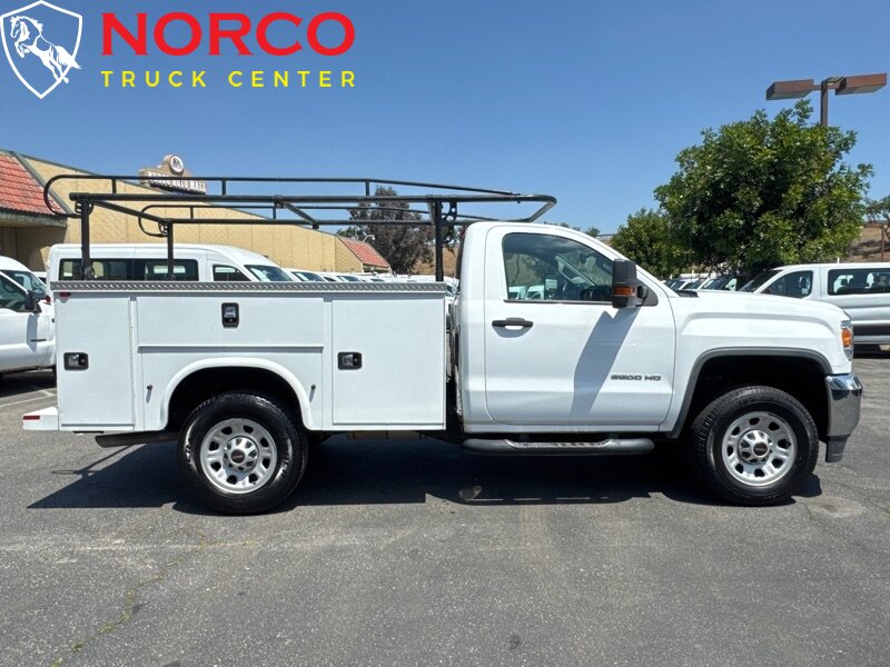 2018 GMC Sierra 3500HD Regular Cab 8' Utility Bed w/ Ladder Rack  