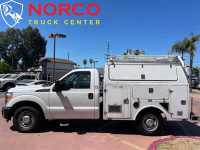 2013 Ford F-350 Super Duty XL  Regular Cab 8' Enclosed Utility Bed w/ Ladder Rack - Photo 5 - Norco, CA 92860