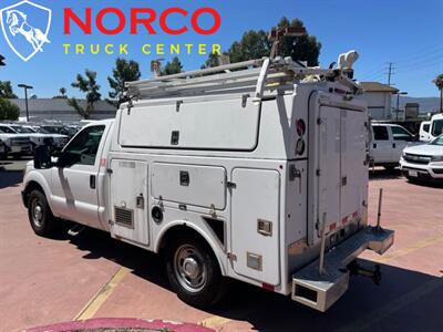2013 Ford F-350 Super Duty XL  Regular Cab 8' Enclosed Utility Bed w/ Ladder Rack - Photo 6 - Norco, CA 92860