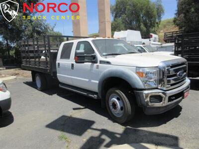 2012 Ford F550 XL  Crew Cab 12' Stake Bed