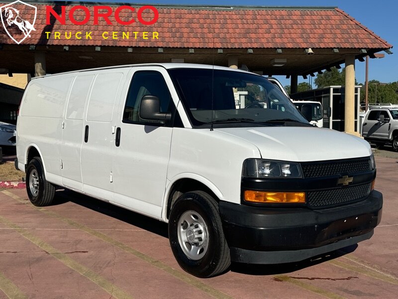 Used 2019 Chevrolet Express Cargo Work Van with VIN 1GCWGBFP8K1225172 for sale in Norco, CA