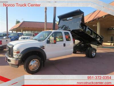 2008 Ford F-550 XL  Extended Cab 12' Dump Bed Diesel - Photo 1 - Norco, CA 92860