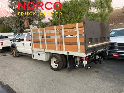 2016 Ford F550 XL  Crew Cab 12' Stake Bed w/ Lift Gate Diesel 4x4 - Photo 10 - Norco, CA 92860