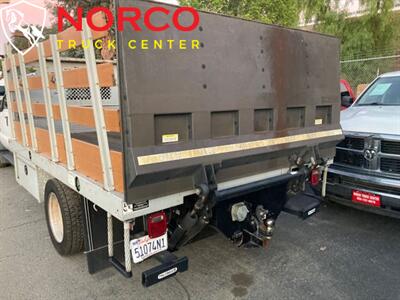 2016 Ford F550 XL  Crew Cab 12' Stake Bed w/ Lift Gate Diesel 4x4 - Photo 17 - Norco, CA 92860