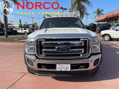 2016 Ford F550 XL  Crew Cab 12' Stake Bed w/ Lift Gate Diesel 4x4 - Photo 3 - Norco, CA 92860