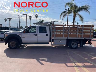 2016 Ford F550 XL  Crew Cab 12' Stake Bed w/ Lift Gate Diesel 4x4 - Photo 5 - Norco, CA 92860