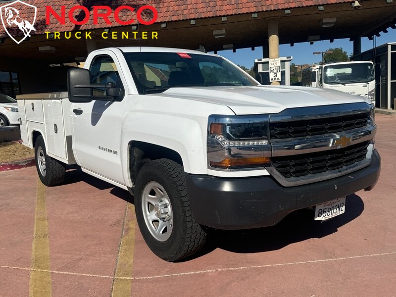 Used 2018 Chevrolet Silverado 1500 Work Truck 1WT with VIN 1GBNCNEC5JZ357706 for sale in Norco, CA