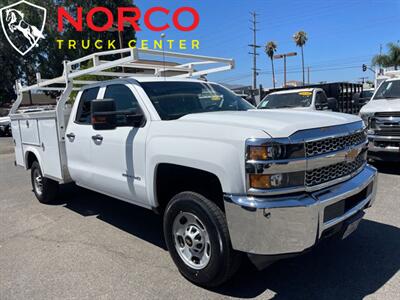 2019 Chevrolet Silverado 2500 Work Truck  Extended Cab Cab w/ 8' Utility Bed & Ladder Rack - Photo 2 - Norco, CA 92860