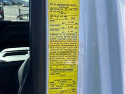 2016 Chevrolet Silverado 3500 Regular Cab 12' Stake Bed w/ Liftgate   - Photo 18 - Norco, CA 92860