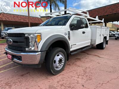 2017 Ford F450 XL Diesel Extended Cab 12' Utility Bed  w/ Ladder Rack - Photo 4 - Norco, CA 92860