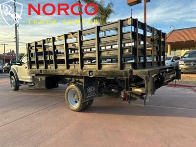 2017 Ford F-550 16' Stake Bed Diesel w/ Liftgate  (2500 lbs. Capacity) - Photo 6 - Norco, CA 92860